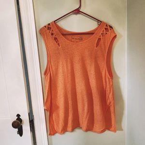 Free people orange tank
